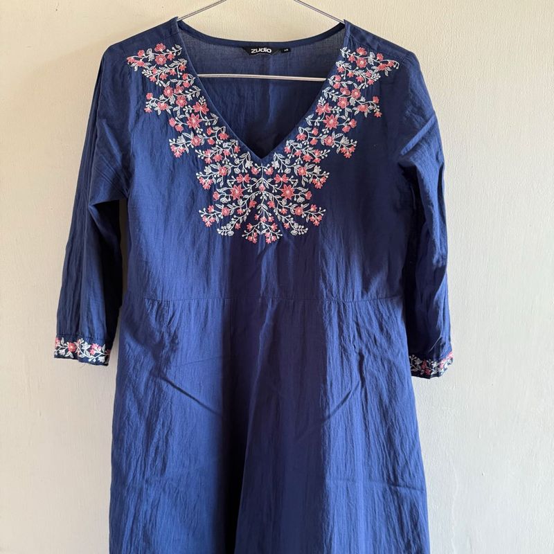 Embroidered Anarkali Kurta