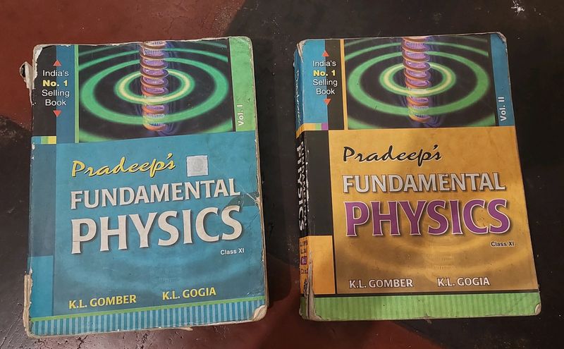 Pradeep Physics Vol 1 and 2.