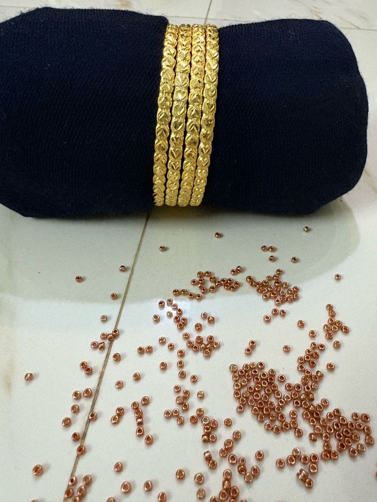 Golden Bangle Set