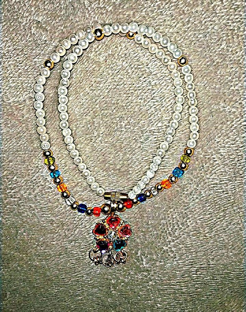 Multicolored Chain/Mala/Necklace