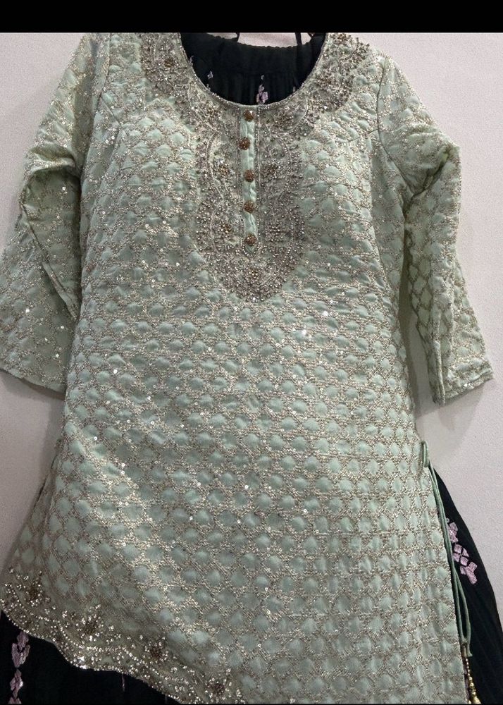 Elegant Embroidered Kurta Set