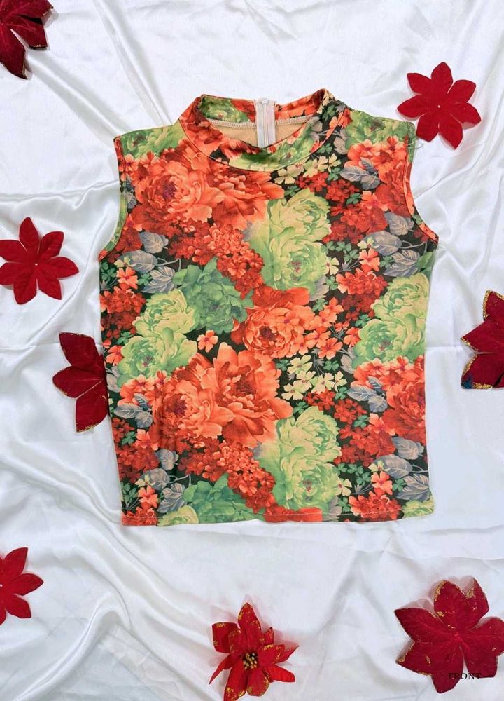 Floral Print Top