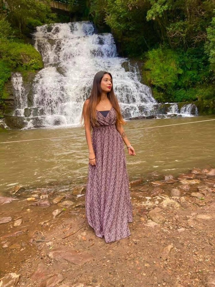 Leopard Print Maxi Dress