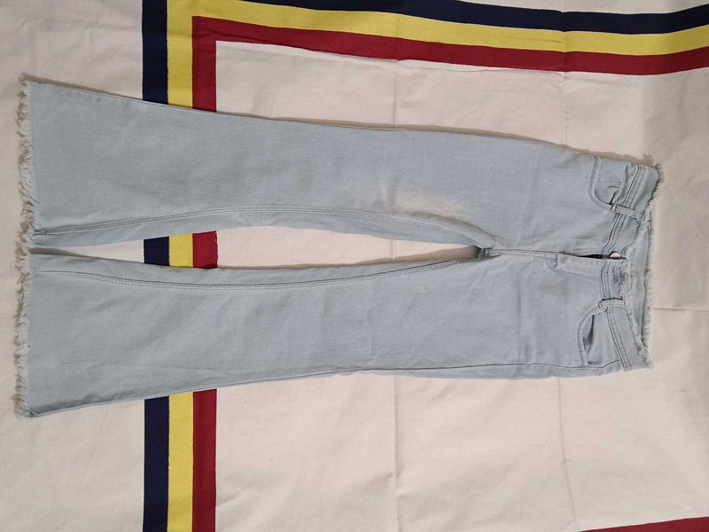 Light Wash Flare Jeans
