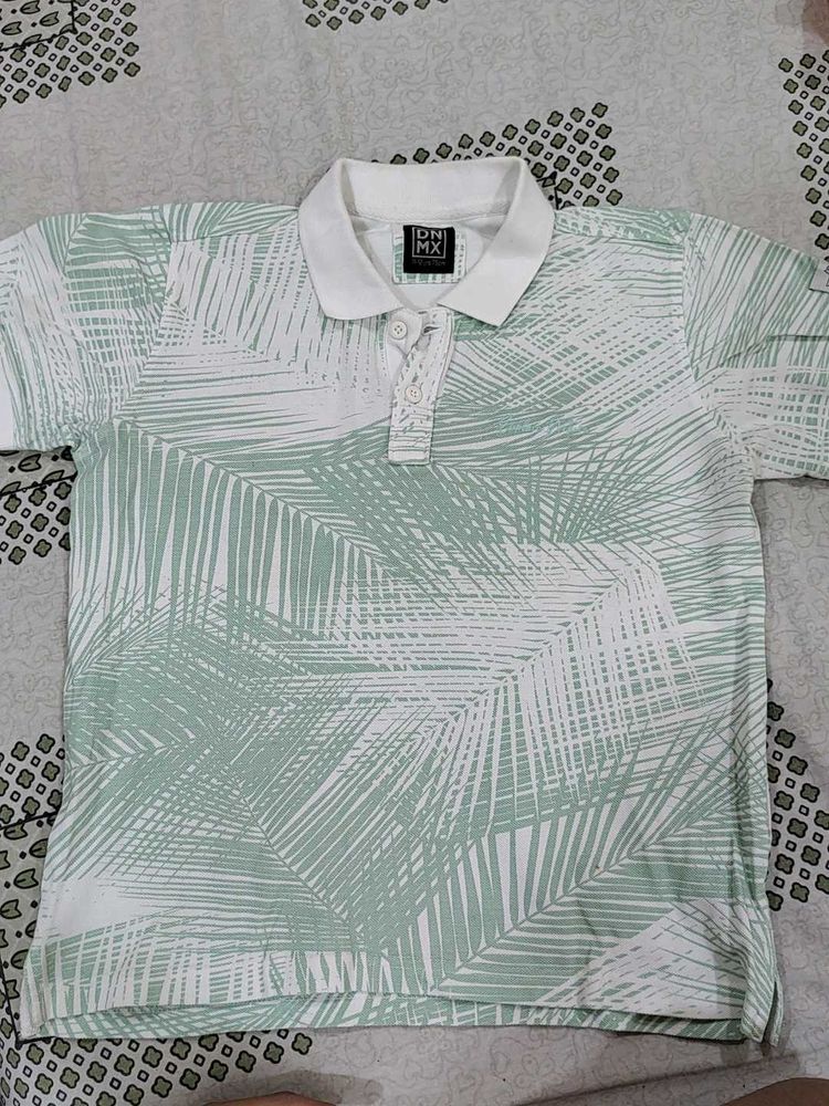 Boys Collar Neck Tshirt