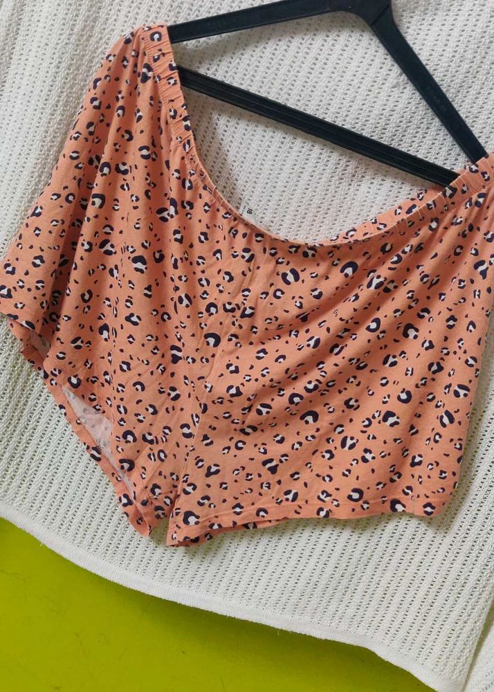 Leopard Print Shorts