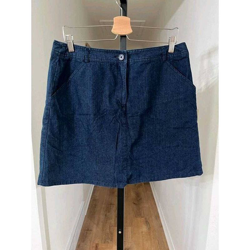Blue Skort