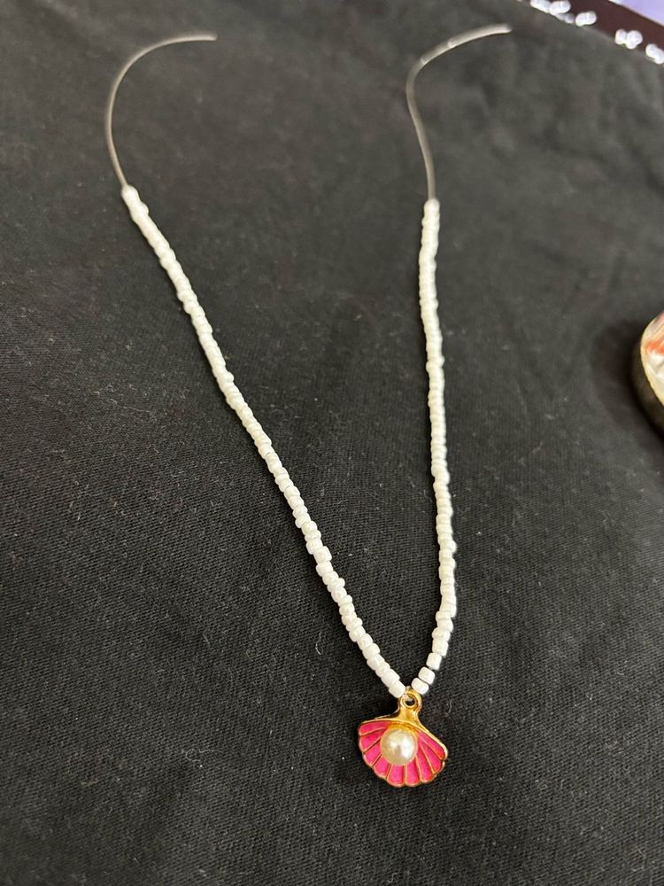 Handmade Shell Beaded Necklace