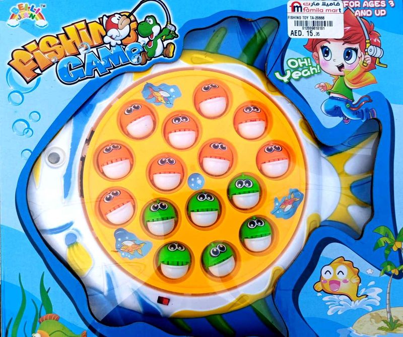 Musical spining Fishing Game