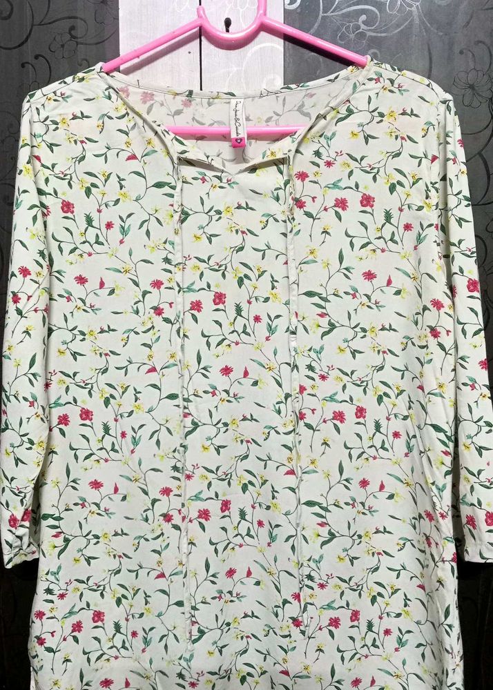 Floral Print Top