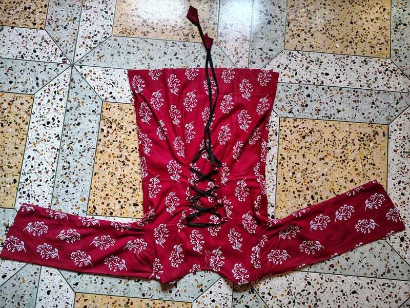 Brand new trendy Corset back kurti