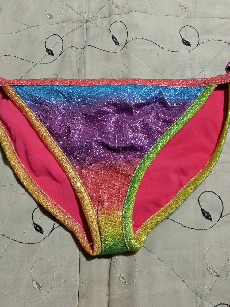 Rainbow Sparkle Bikini Bottom