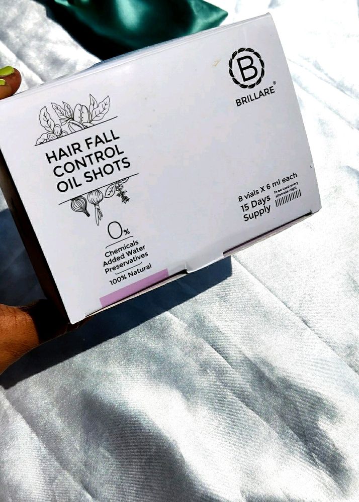 Brillare Onion &amp; Bakuchiol Oil Shots For Hair Fall Reduction