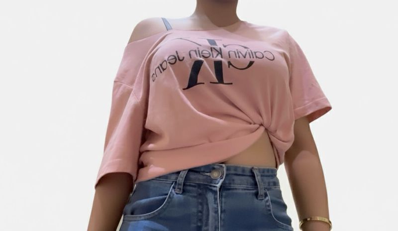 cool one sided t shirt