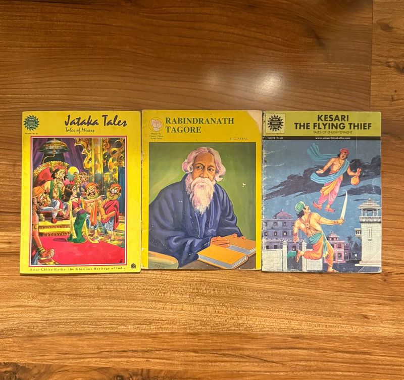 Set of 3 Amar Chitra Katha Books 📚