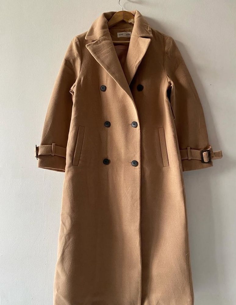 Korean Style Long Overcoat🫴🏻✨