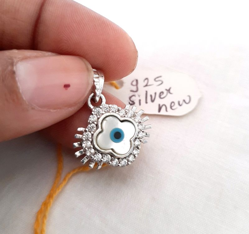 925 Silver Evil Eye Pendant