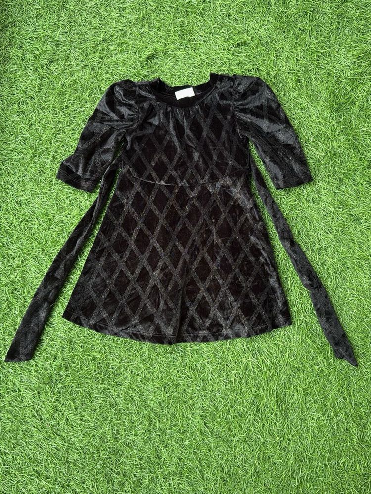 Glittering Black Dress