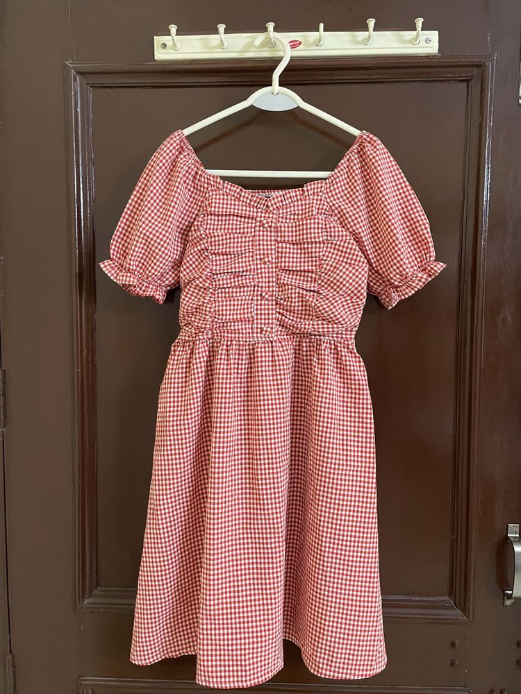 Cottage Core Pink Dress