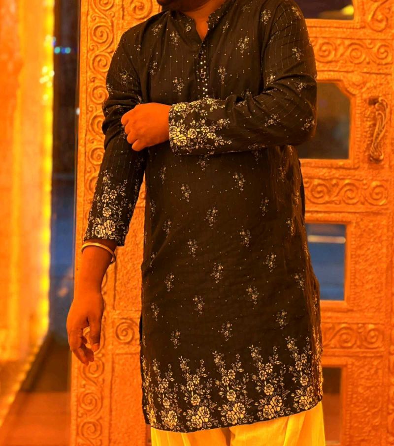 Floral Print Kurta and patiala set