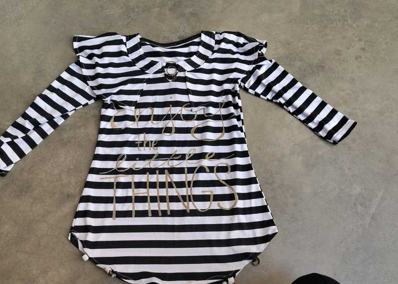 Striped Tunic Top