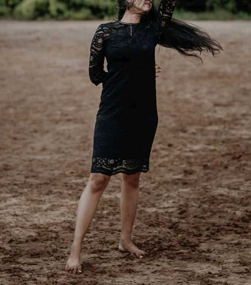 Must Have Black Lace Dress