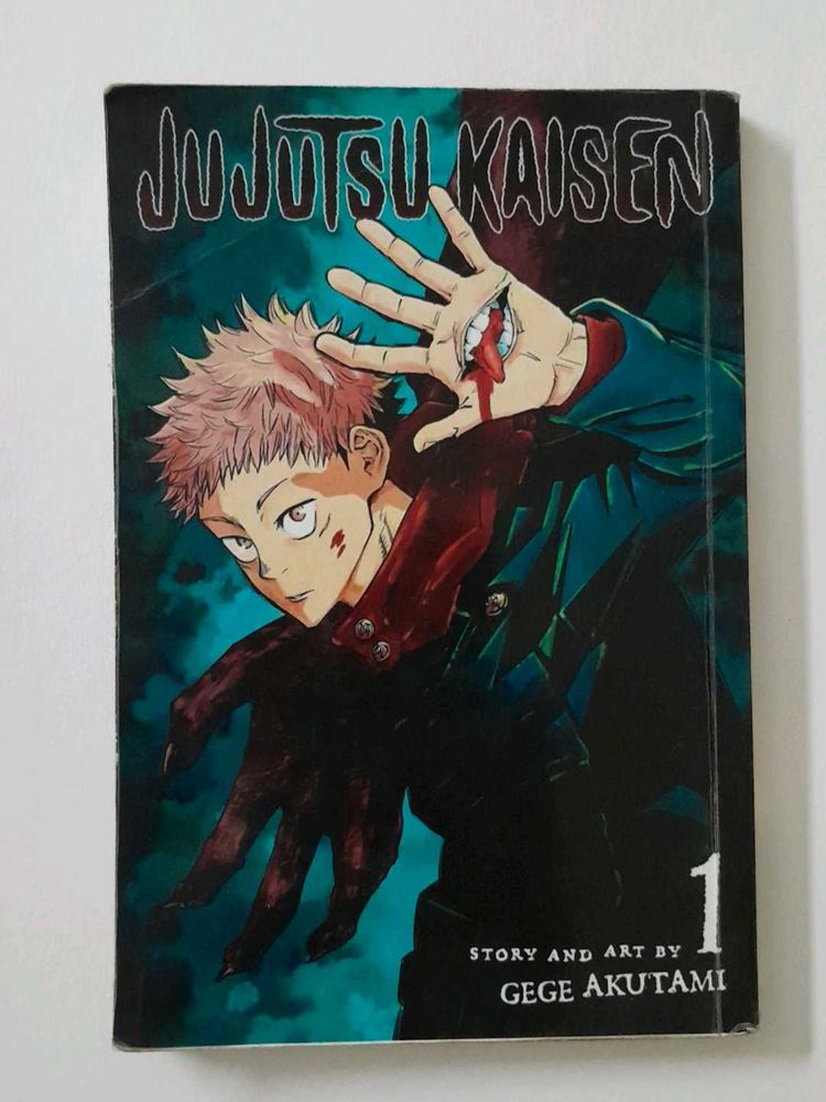 Jujutsu Kaisen Volume 1 Manga by Gege Akutami