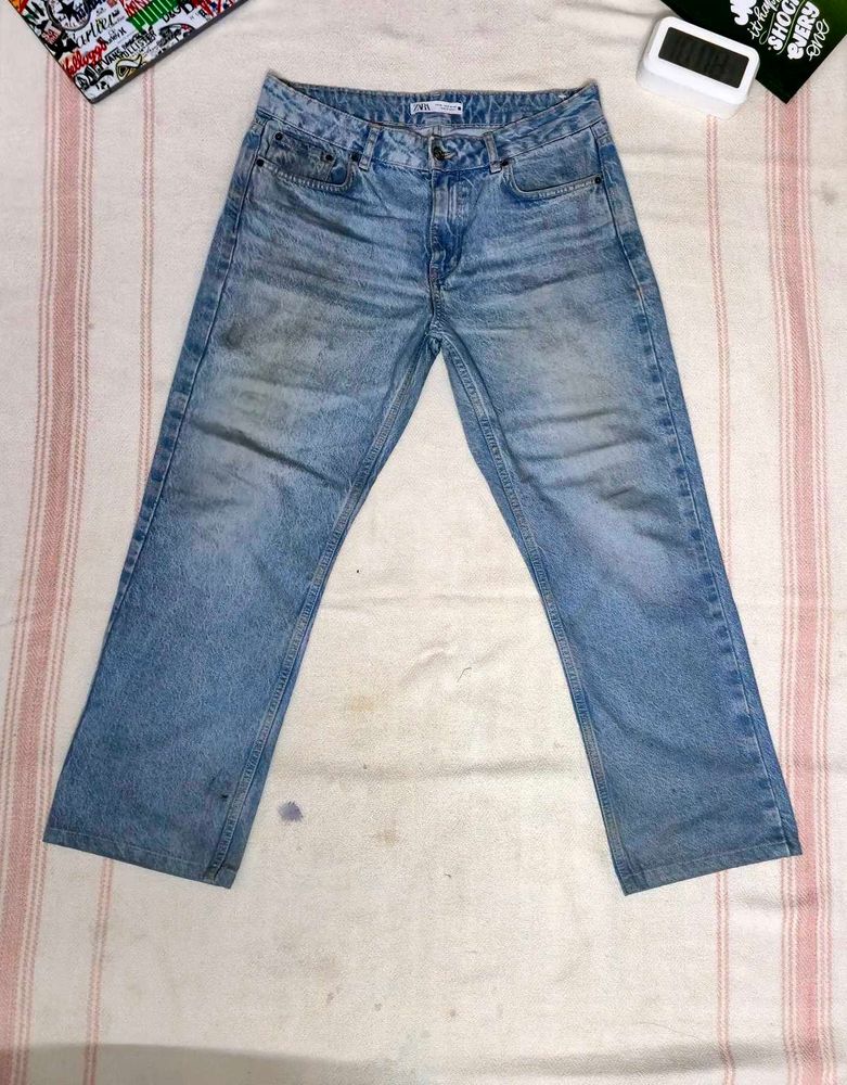 Zara Light Wash Jeans