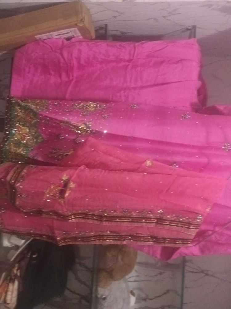 Pink Dress Material