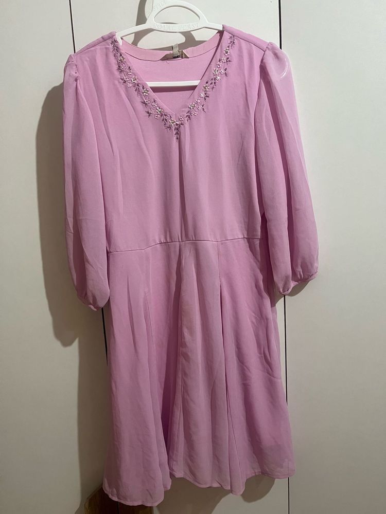 Elegant Light Purple Dress