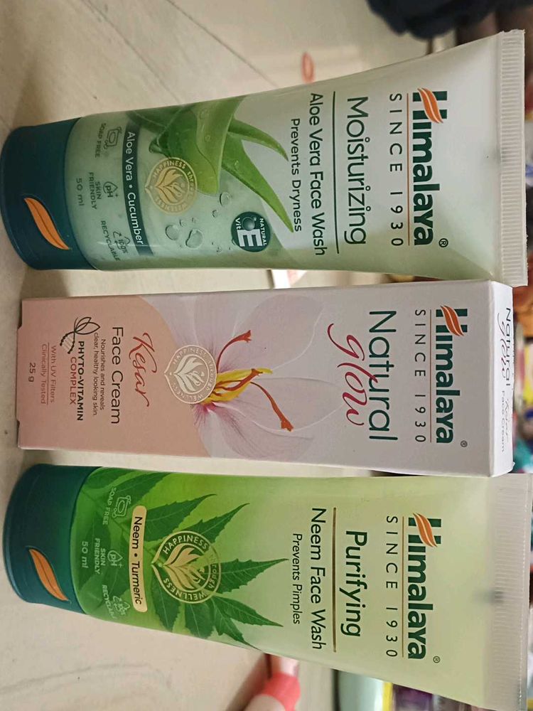 Himalaya Face Wash &amp; Cream Bundle