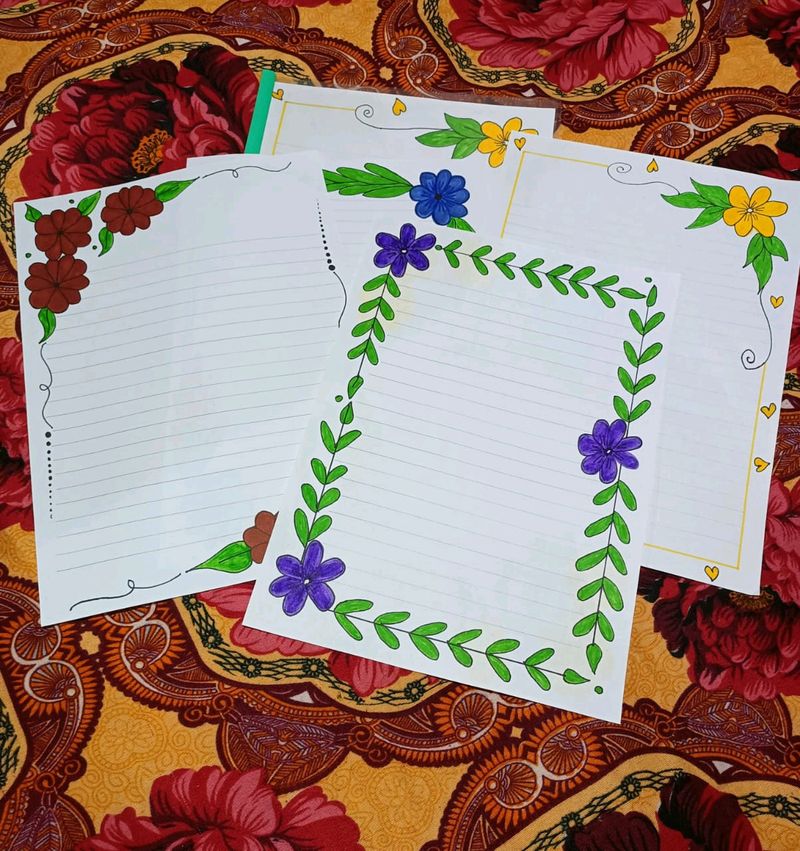 Border Line Design For Assignment