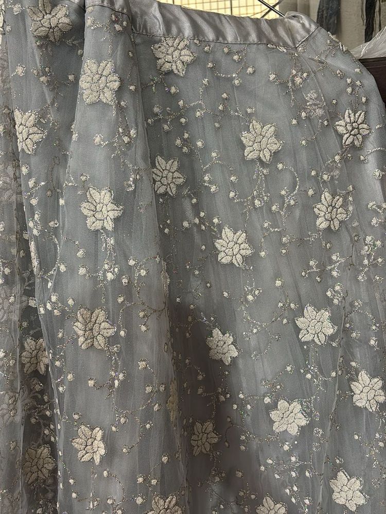 Crop Top lehanga with dupatta