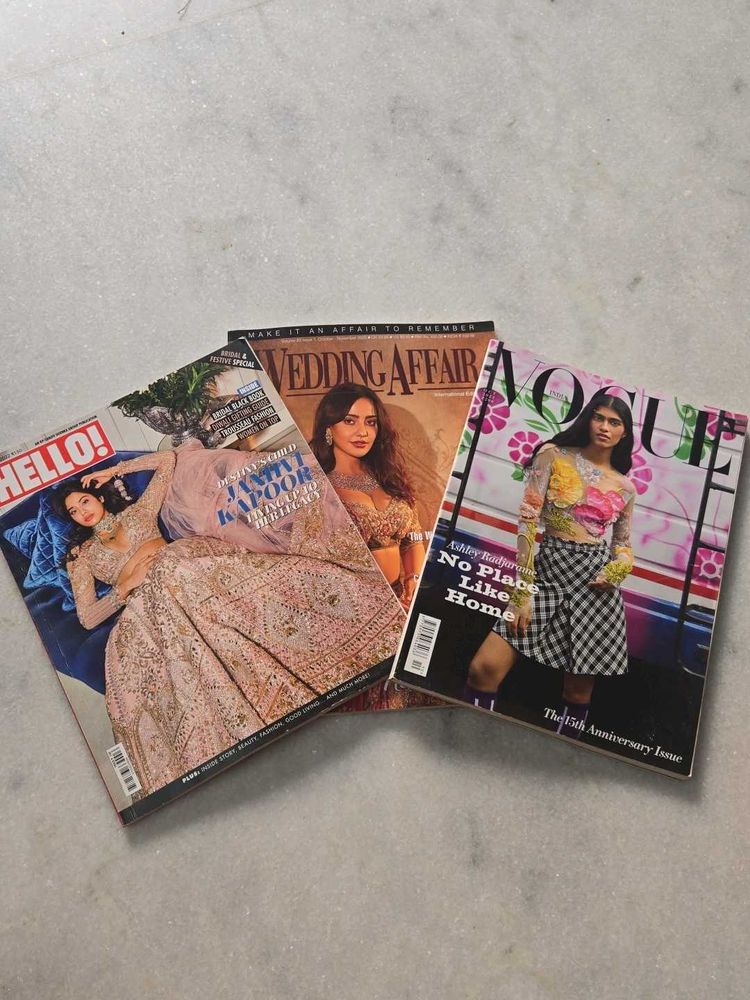 Assorted Fashion Magazines