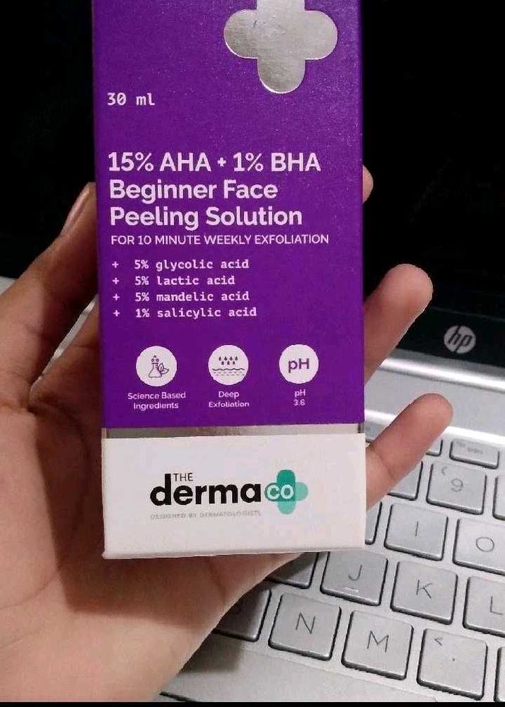 15% AHA- 1% BHA Beginner Face Peeling Solution