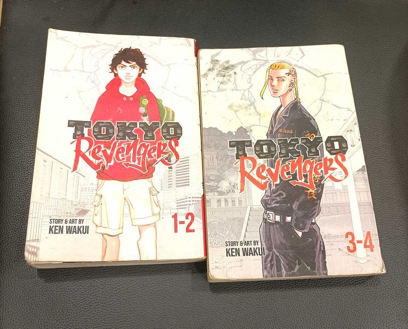 Original Tokyo Revengers Manga Volumes 1-4