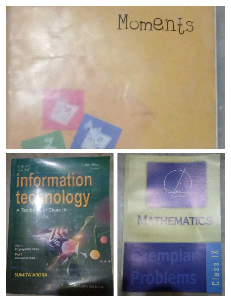 Math Exemplar Problems, Moment,IT Class XI