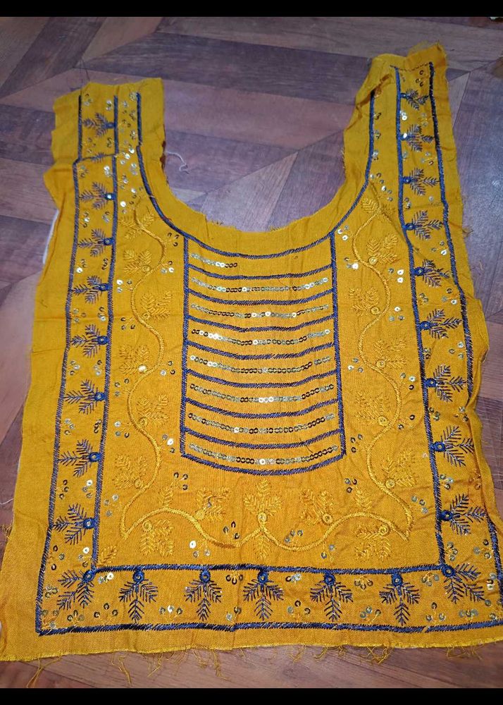 Neck embroided patches combo of 3 multicolour