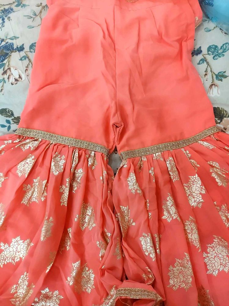 Kids Girls Sharara Set