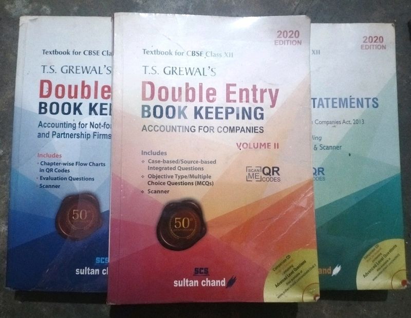 TS Grewal Books (All 3 Volumes) &amp; TR Jain