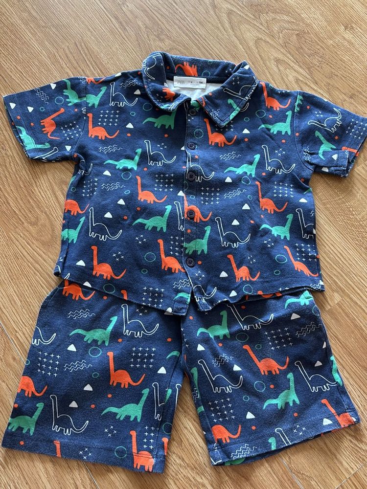 Zara Boys Coord Set - Dino