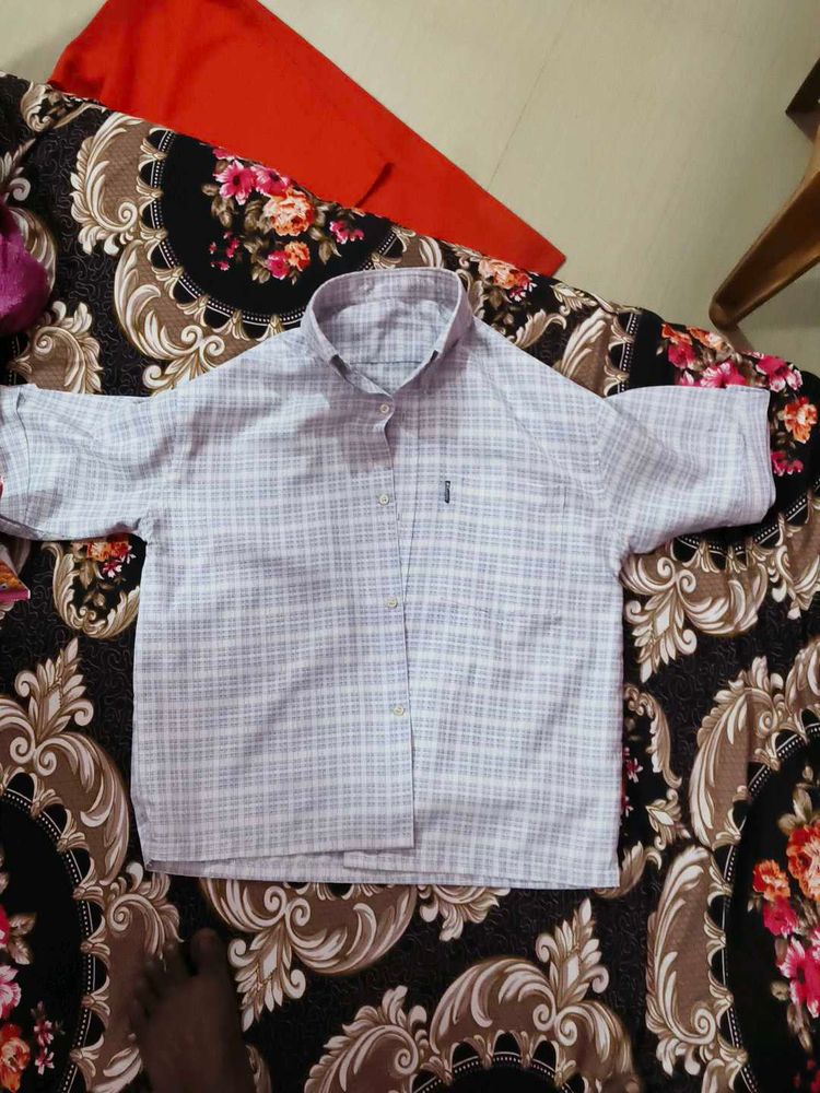 Boy's Checkered Casual Shirt