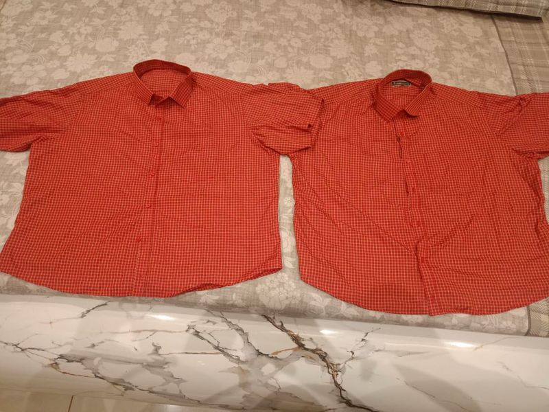 Custom-stitched shirt, good fabric
