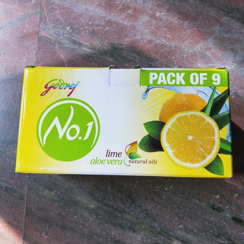 Godrej No.1 Bathing Soap Lime...6 Sabun