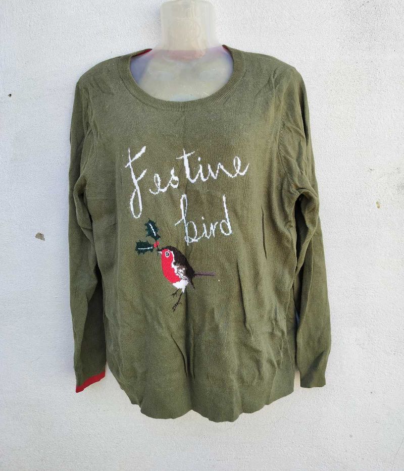 OLIVE SWEATSHIRT