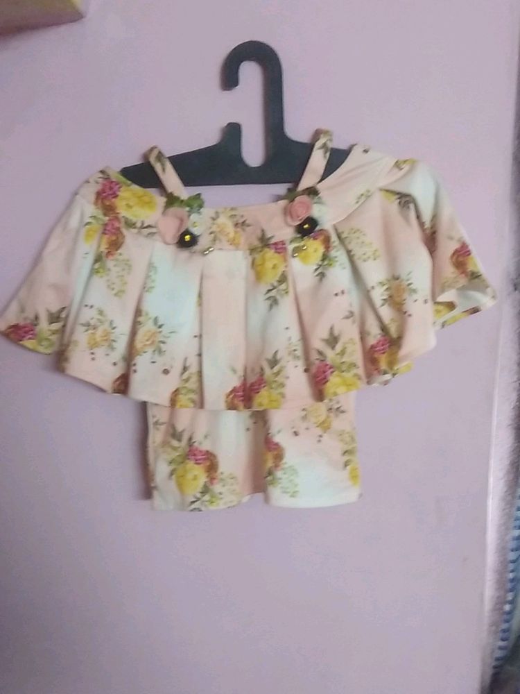Pink And White Mini Floral Set