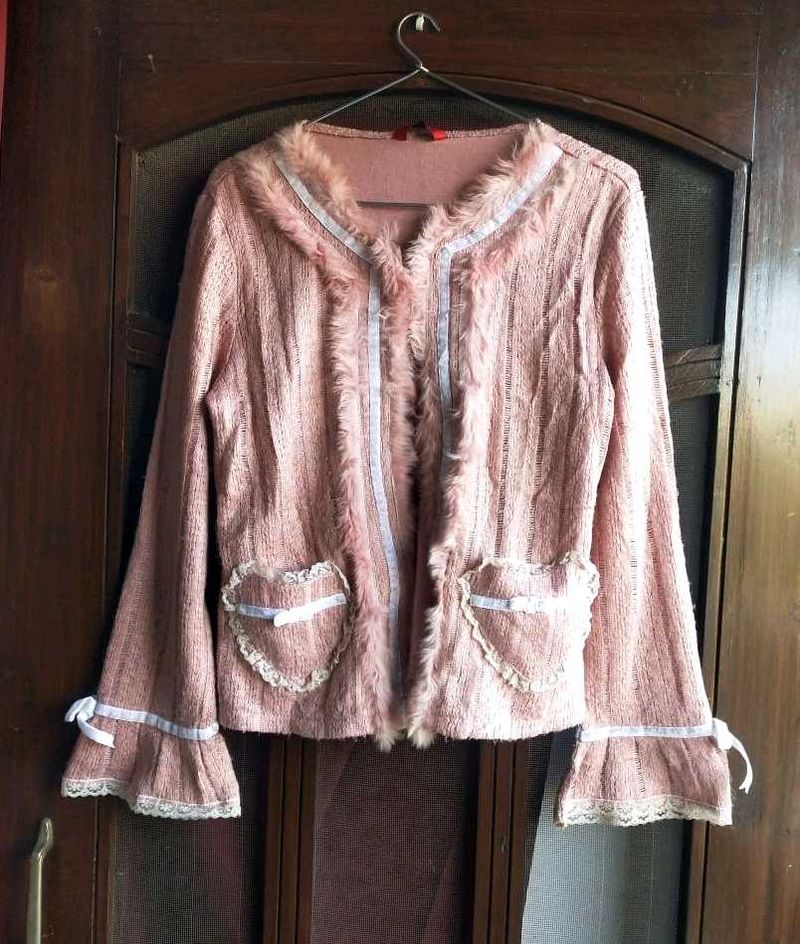 Korean plush sweater