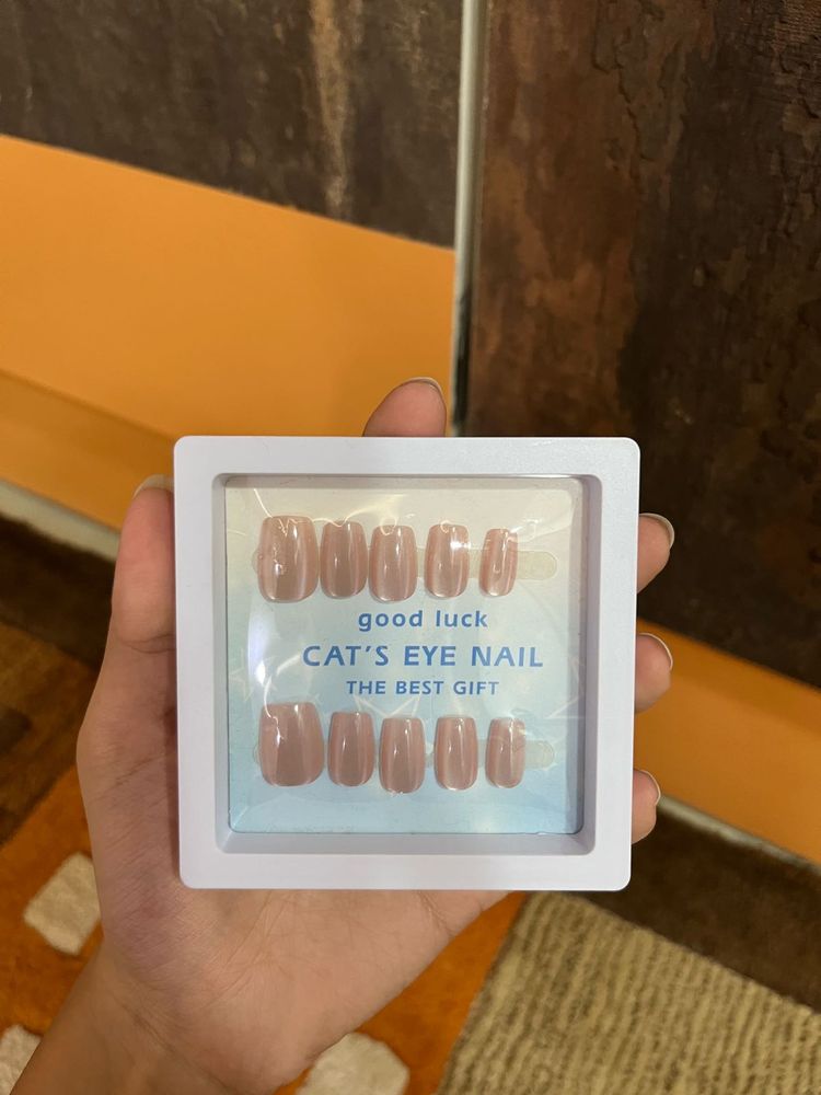 Cat Eye Press On Nails