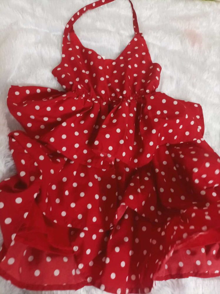 Red Polka Dot Dress