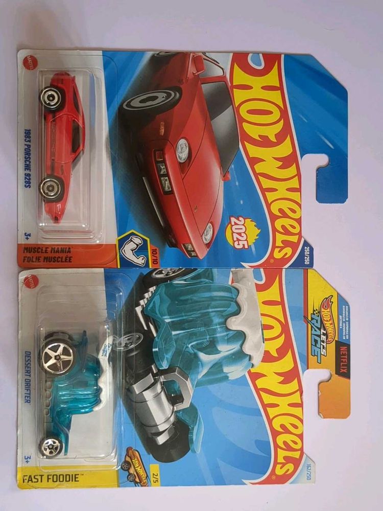 Hot Wheels Diecast Cars (2-Pack)